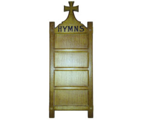 Hymn number display board