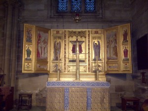Altar backdrop