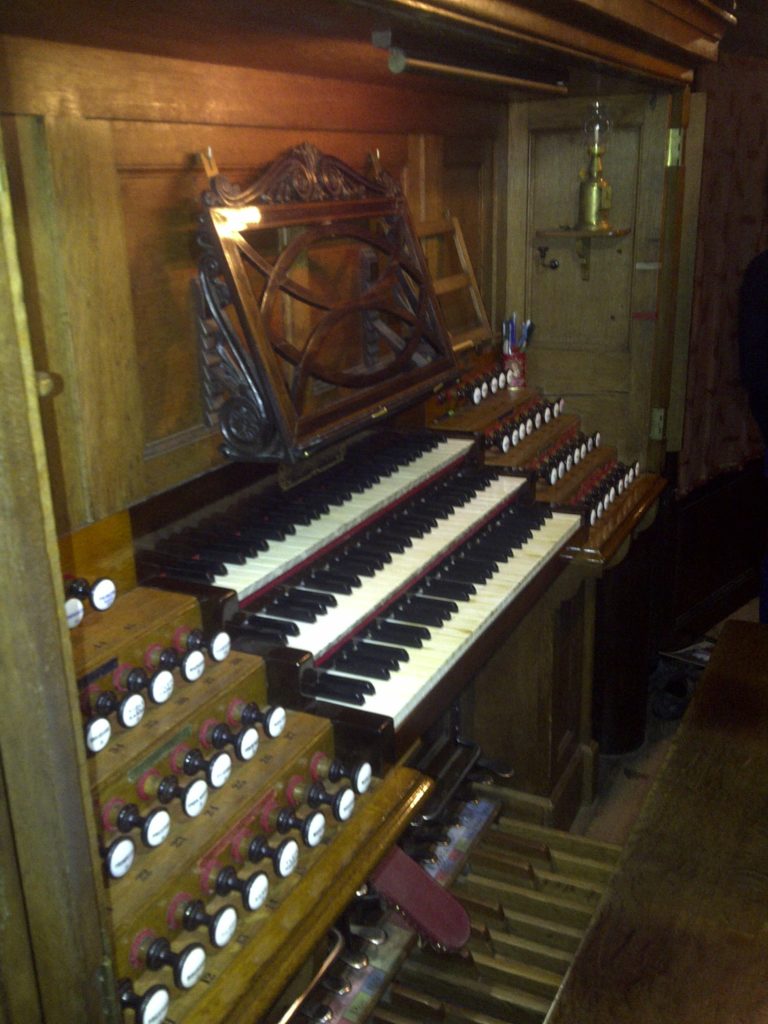 Saint Sermin Organ Console