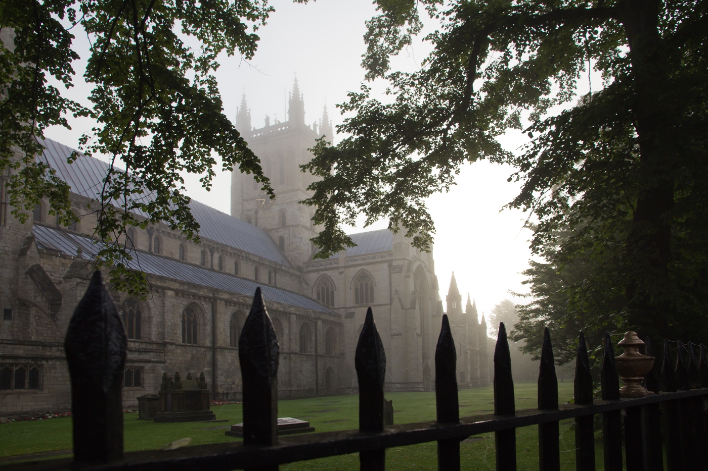 Selby Abbey Early Morning Mist