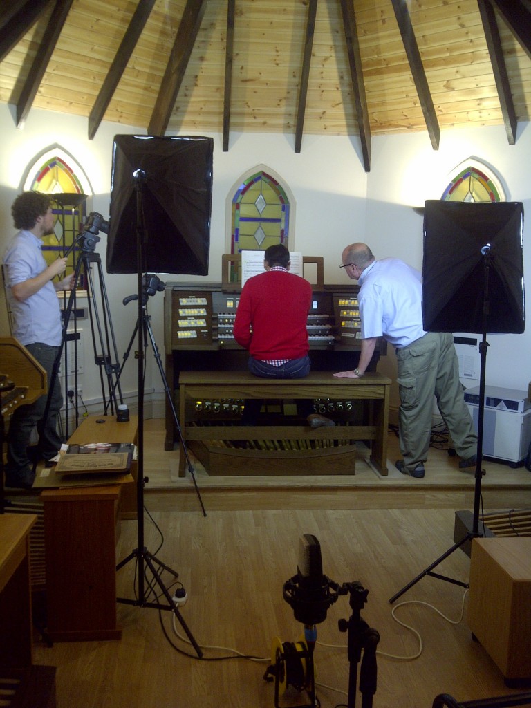 Studio set-up with Jonathan Kingston | Viscount Organs