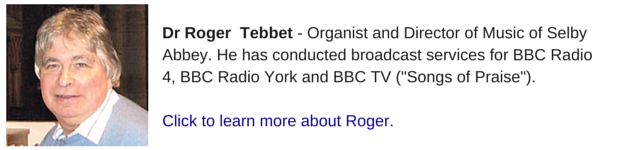 Dr Roger Tebbet, organist