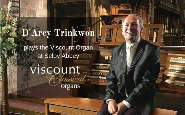 D'Arcy Trinkwon plays Viscount at Selby Abbey