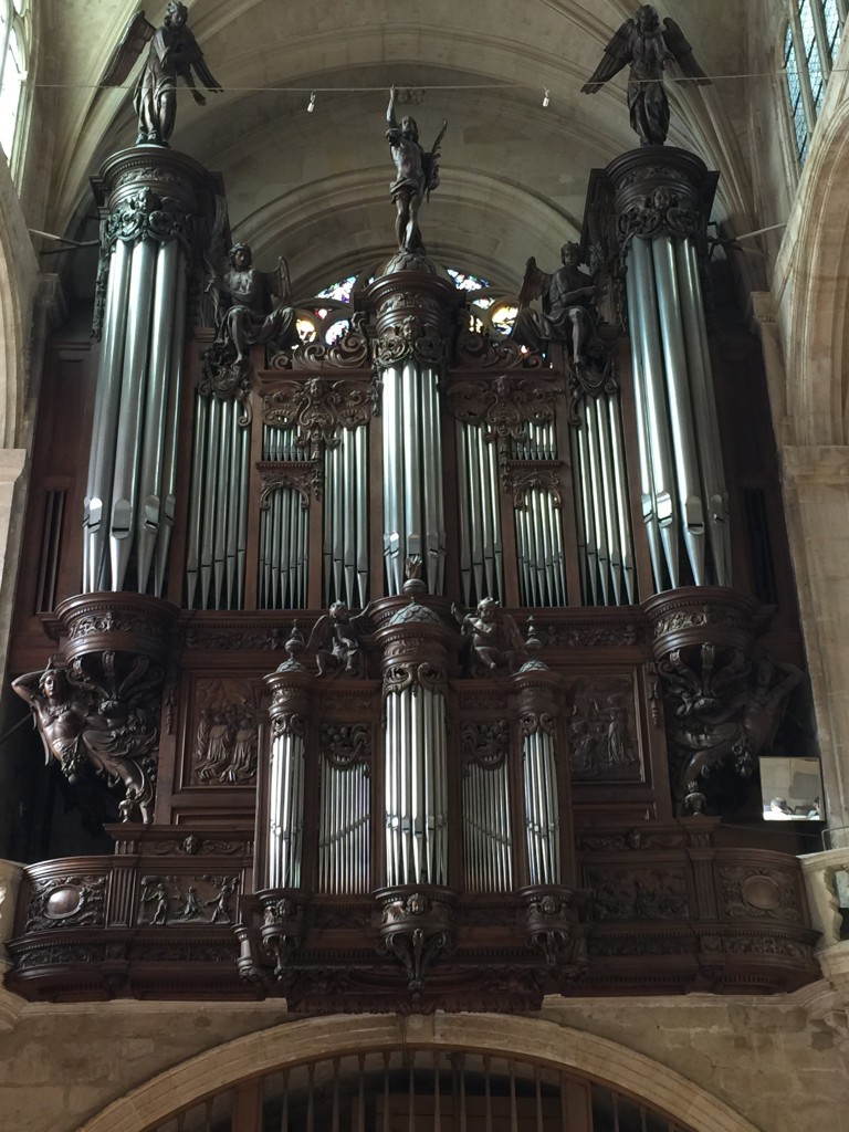 Organ Case of Saint-Étienne-du-Mont