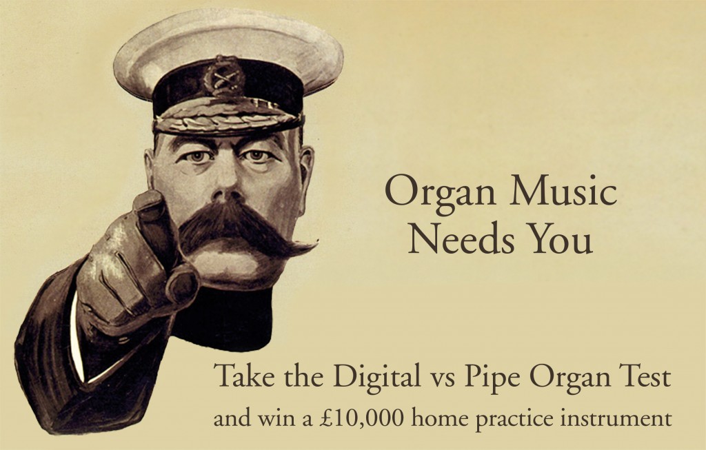 take the aural test, pipe organ v digital organ