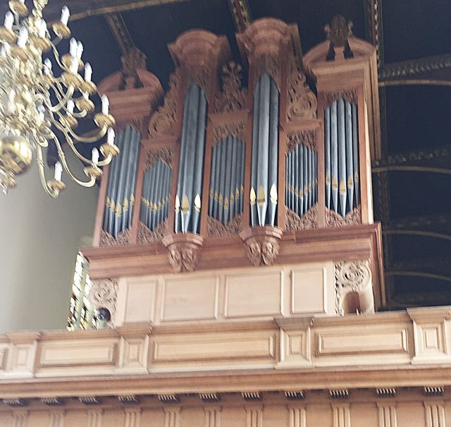 Trinity Organ, viewed from the west 