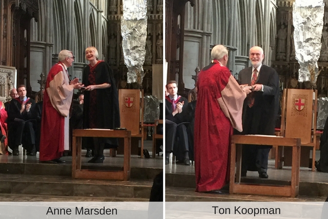 RCO Diploma Day - Anne Marsden and Ton Koopman