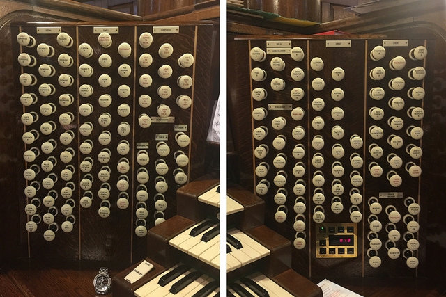 Forster & Andrews organ - Jambs