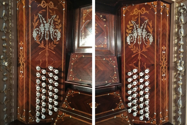 Blenheim Palace Organ Stops