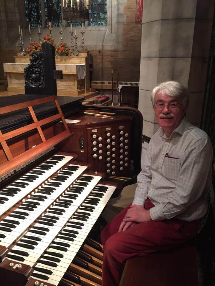 David Mason at Skinner Organ in St Peters Church