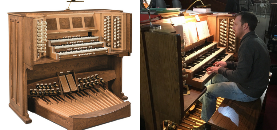 St Josephs Organ Console