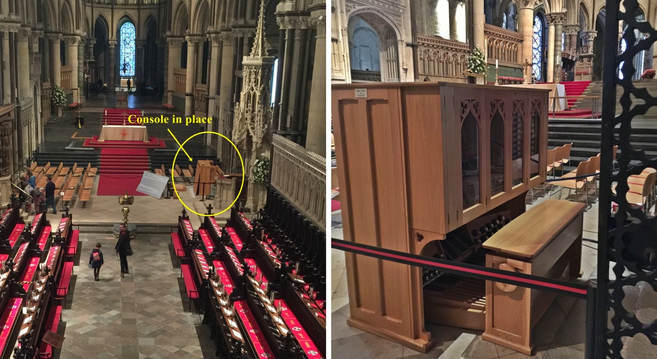 Regent Classic Organ in Canterbury Cathedral Quire