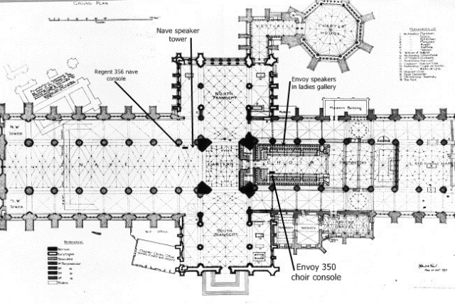 York Minster - floor plan