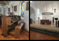 St Augustine Priory Organ Console - feature