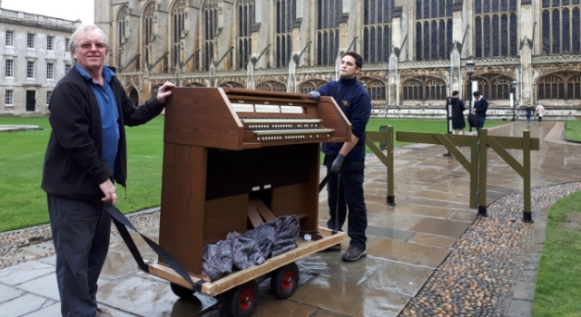 Envoy 23-S delivered to Kings College Cambridge