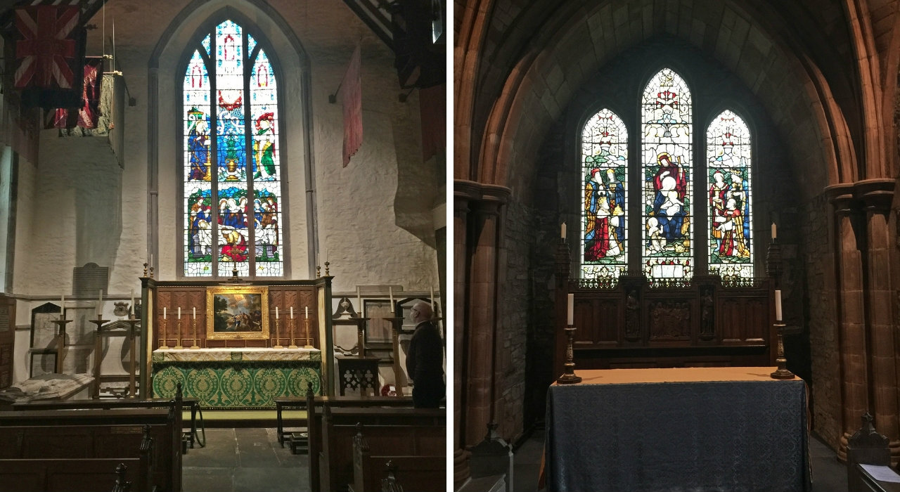 Brecon Cathedral Welsh Regiment Chapel and Side Chapel