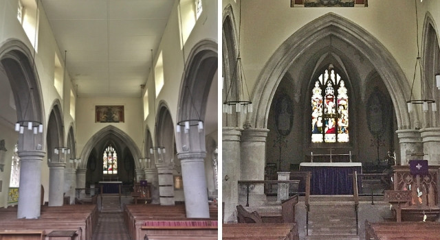 Debden Church Chancel and Nave