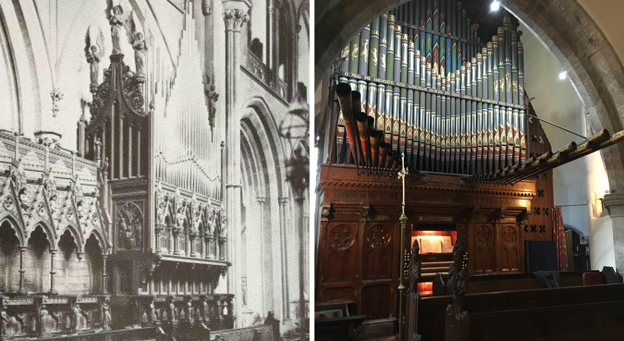 Hope Jones Organ and Gray Davidson Organ