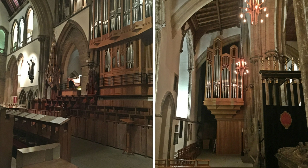 Llandaff Cathedral Pipe Organ Case