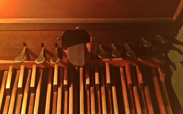 St German's organ pedal board