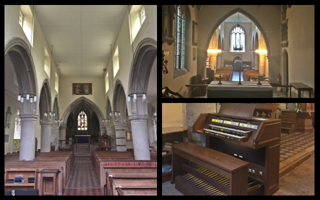 St Mary Debden Church Viscount Install Feature