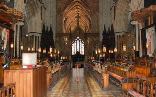 Worcester Cathedral Quire and Viscount Organ