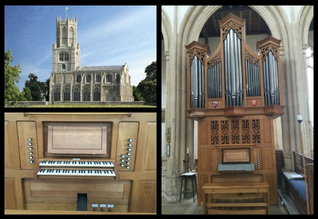 Woodstock Organ in Fotheringhay Church