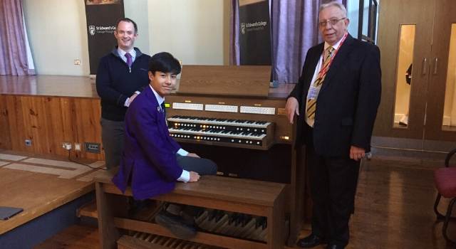 St Edwards College Liverpool Practice Organ