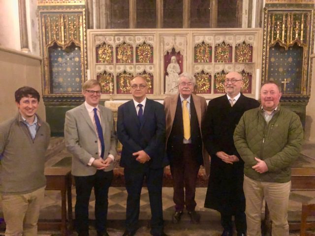 Llandaff Cathedral Viscount team and organists