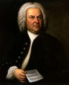 JS Bach aged 61 (Portrait by Elias Gottlob Haussmann)