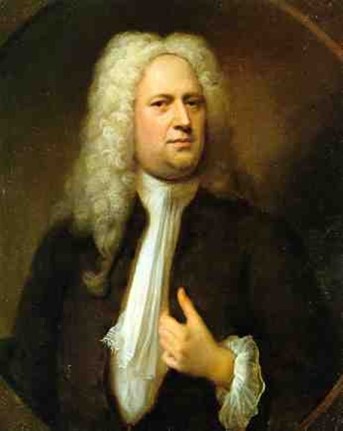 George Frederick Handel, 1733. Balthasar Denner, Public Domain.