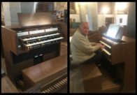 Viscount Church organ installation at St Paul's Church Chacewater