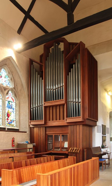 The 1971 Nicholson organ of St Lawrence’s, Abbots Langley
