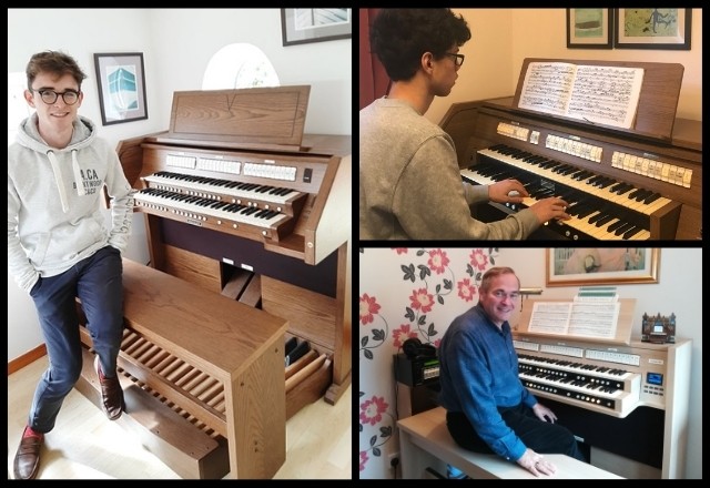 Viscount Home Practice Organs with happy customers.