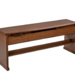 Viscount Adjustable Real Wood Bench - Lowered