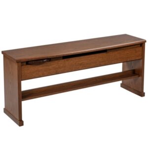 Viscount Adjustable Real Wood Bench - Lowered