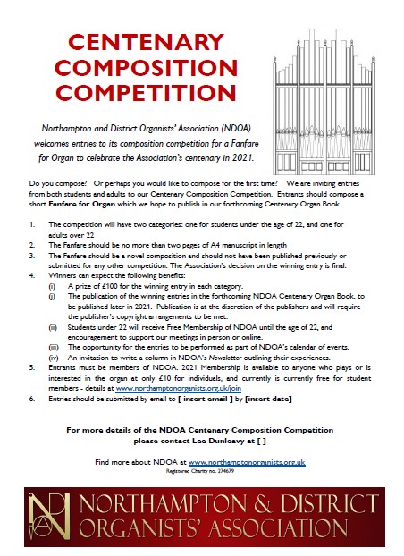 NDOA Centenary Composition Competition