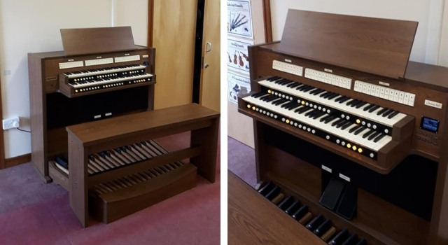 Viscount Organ at Holy Trinity School Ramsgate