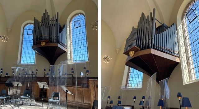Derby Cathedral Apse Organ Case