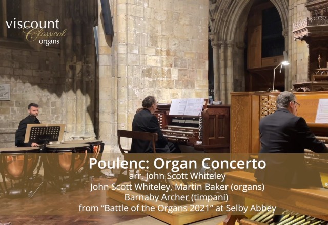 Poulenc Organ Concerto - Selby Abbey
