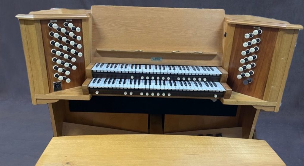 Norwich organ keyboard