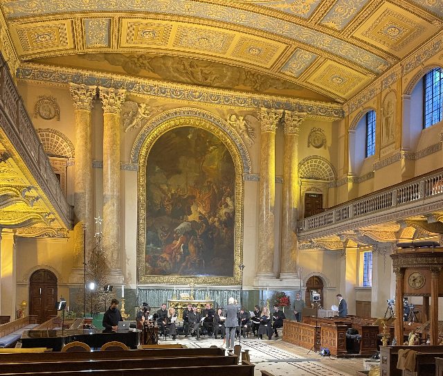Old Royal Naval College Chapel interior