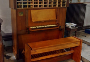 Small 3 rank Peter Collins Pipe Organ for sale - Viscount Organs