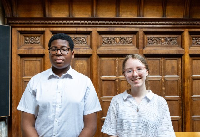 YOST scholars Austin and Tilly