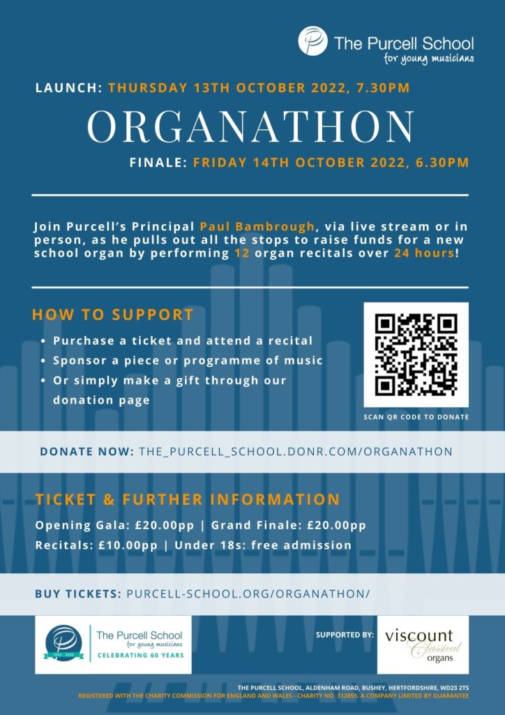 Organathon Flyer from Purcell School