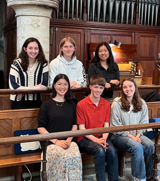 Oundle Organist student group