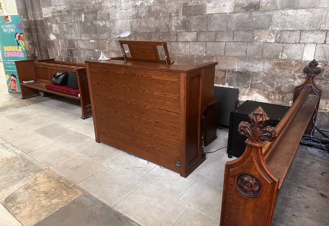 St Marys Beverley Viscount Organ Console