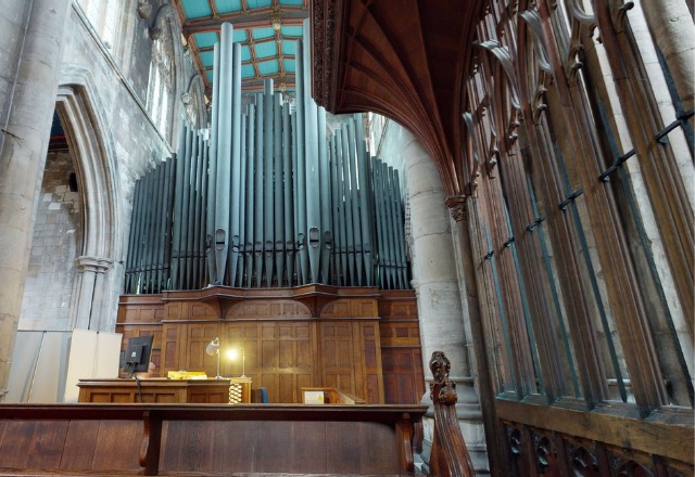 St Marys Beverley pipe organ