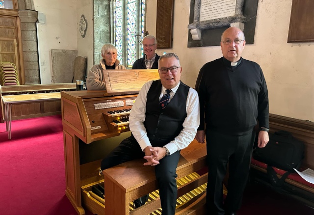 New organ for St Peters, Jersey