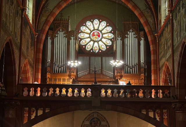 Eglise St Martin organ full view